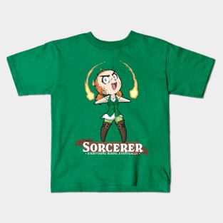 Sorcerer: Everything Burns, Eventually Kids T-Shirt